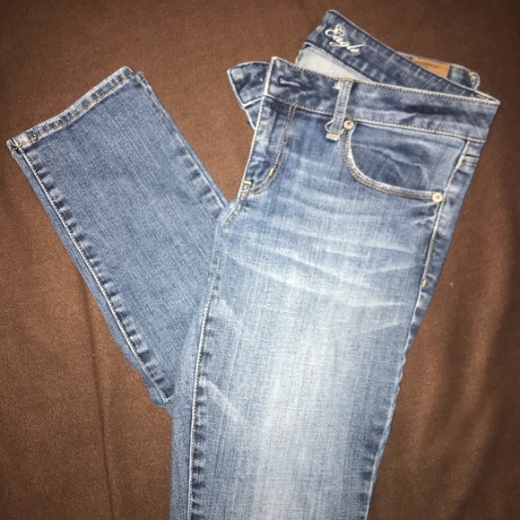 American eagles stretch low rise jeans - Picture 2 of 2